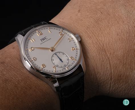 iwc portugieser on wrist|best iwc portugieser.